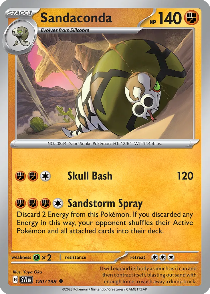 Sandaconda #120, Scarlet & Violet