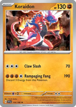 Koraidon #124, Reverse Holo