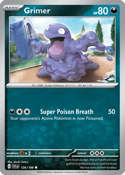 Grimer #126, Reverse Holo