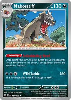 Mabosstiff #137, Reverse Holo