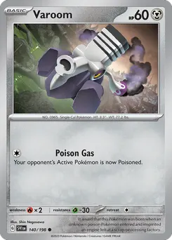 Varoom #140, Reverse Holo