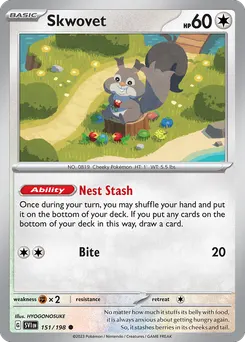 Skwovet #151, Reverse Holo