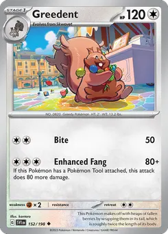 Greedent #152, Reverse Holo