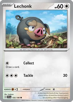Lechonk #155, Pokemon Center Scarlet & Violet Pre-Order Promo