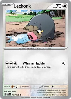 Lechonk #156, Reverse Holo