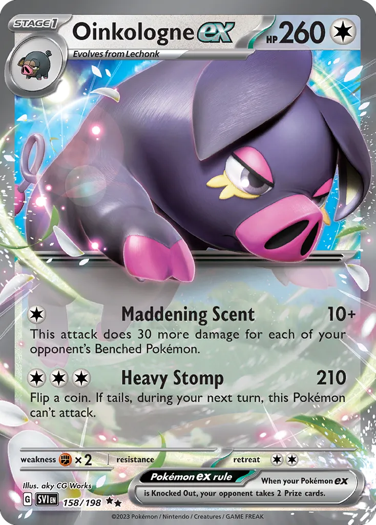 Oinkologne ex #158, Scarlet & Violet