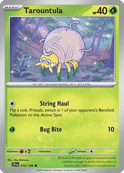 Tarountula #16, Reverse Holo