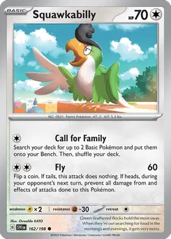 Squawkabilly #162, Reverse Holo
