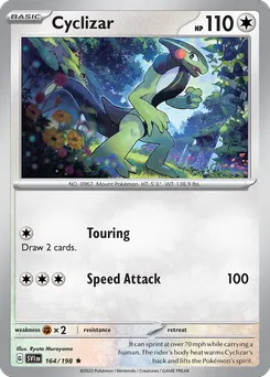 Cyclizar #164, Reverse Holo