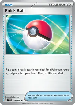 Poké Ball #185, Reverse Holo