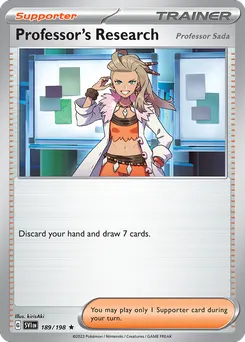 Professor's Research (Professor Sada) #189, Scarlet & Violet