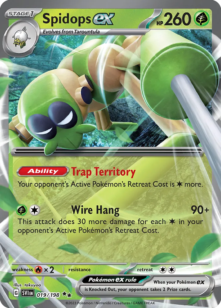 Spidops ex #19, Scarlet & Violet