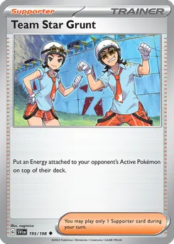 Team Star Grunt #195, Reverse Holo