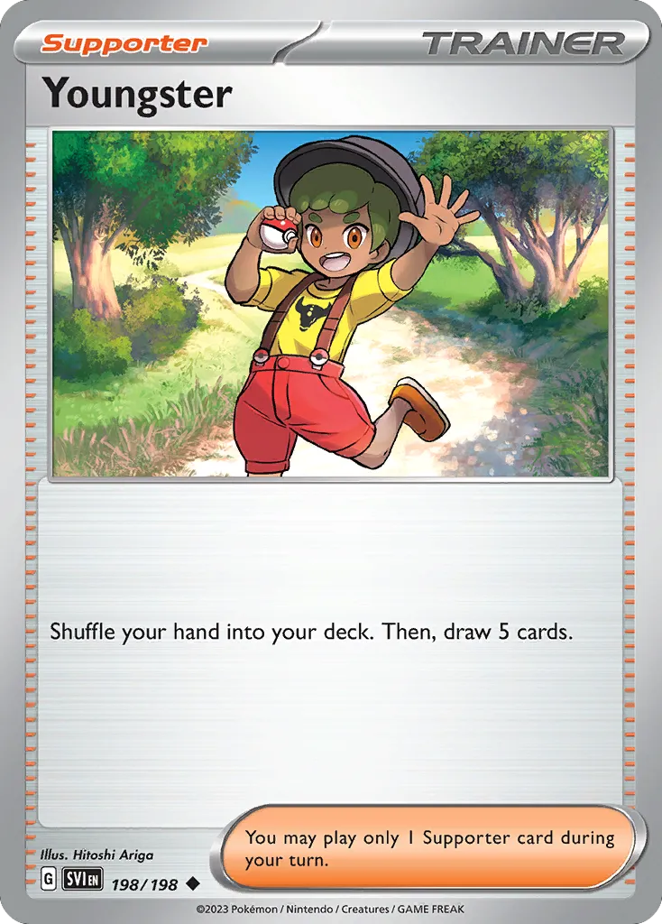 Youngster #198, Scarlet & Violet
