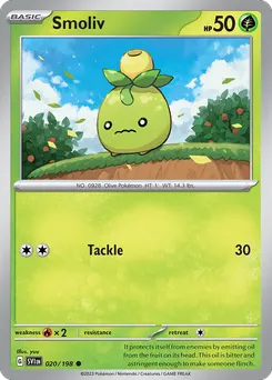 Smoliv #20, Reverse Holo