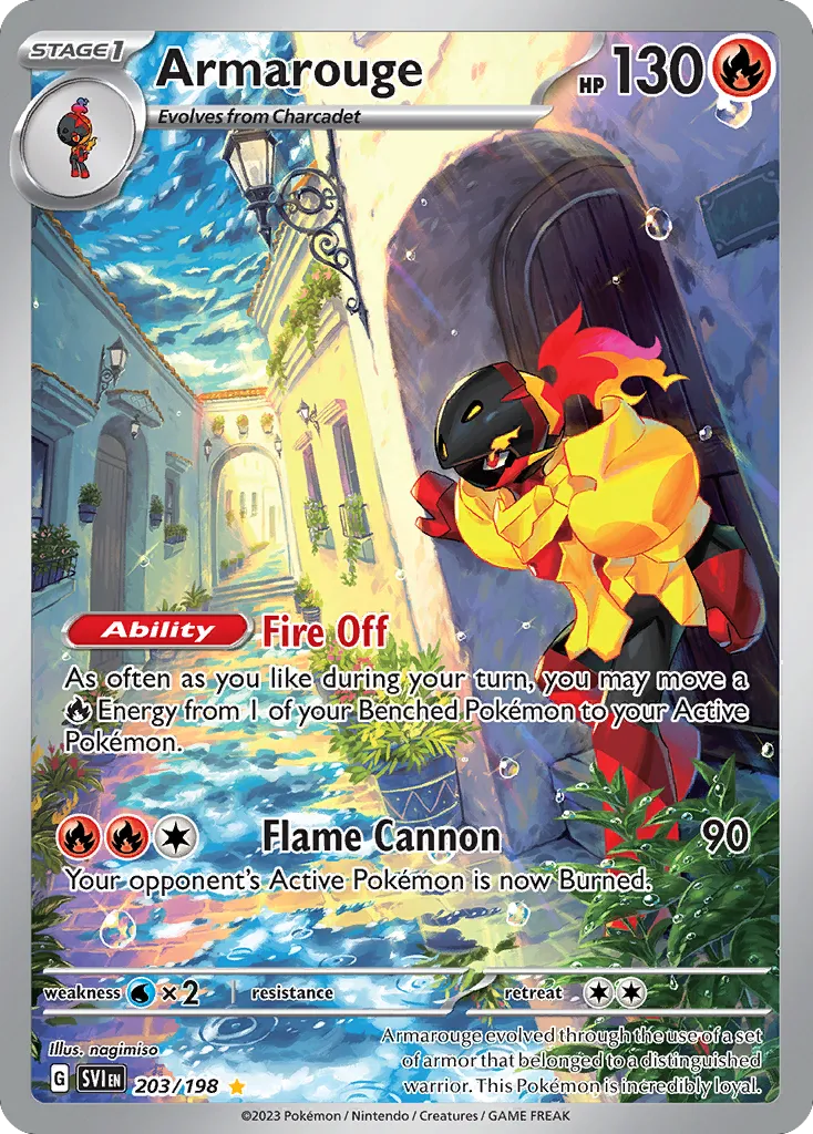 Armarouge #203, Scarlet & Violet