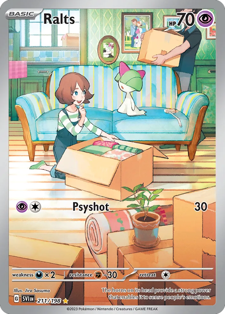 Ralts #211, Scarlet & Violet