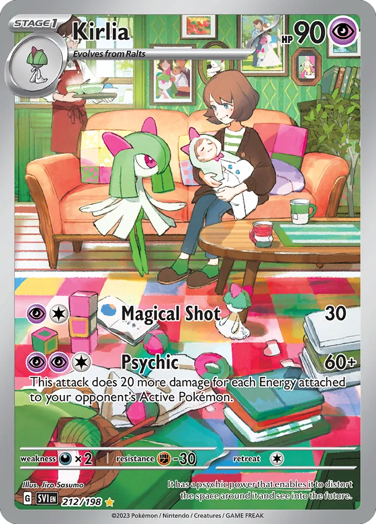 Kirlia #212, Scarlet & Violet