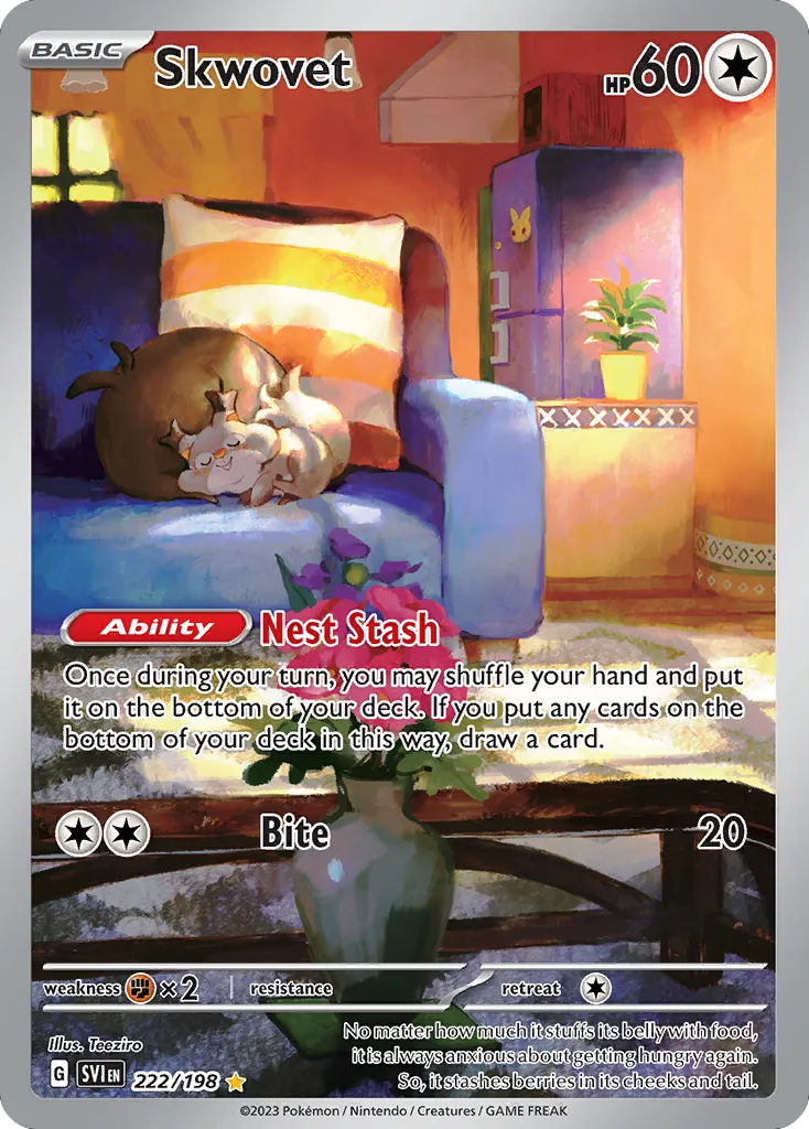 Skwovet #222, Scarlet & Violet