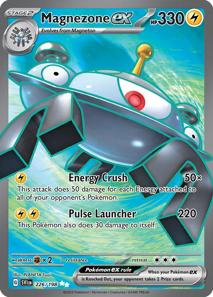 Magnezone ex #226, Scarlet & Violet