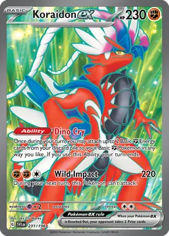 Koraidon ex #231, Standard