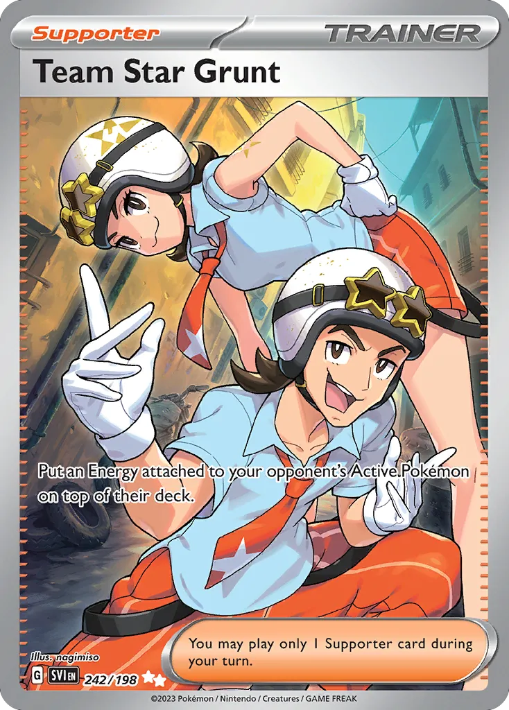 Team Star Grunt #242, Scarlet & Violet