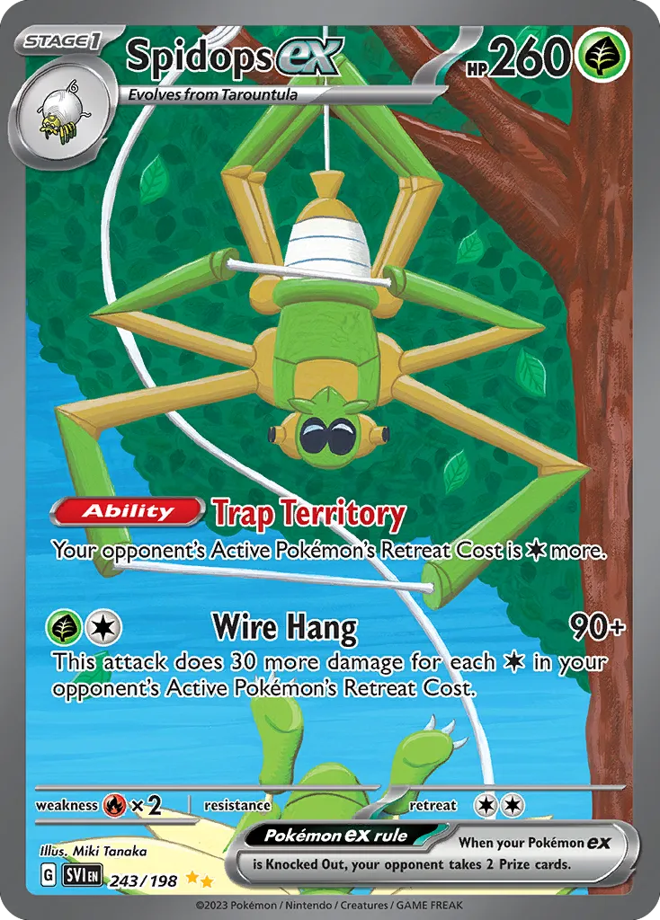Spidops ex #243, Scarlet & Violet