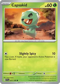 Capsakid #27, Reverse Holo