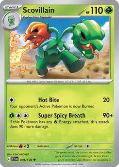 Scovillain #29, Reverse Holo
