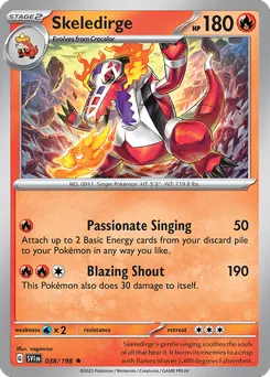 Skeledirge #38, Reverse Holo