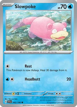 Slowpoke #42, Reverse Holo