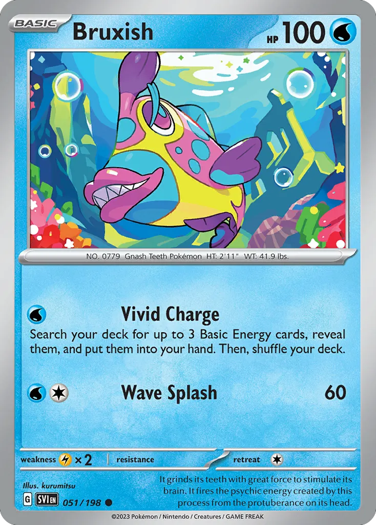 Bruxish #51, Scarlet & Violet