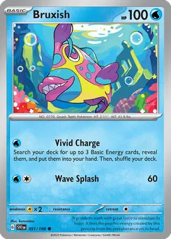 Bruxish #51, Reverse Holo