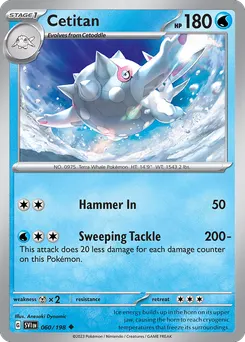 Cetitan #60, Reverse Holo