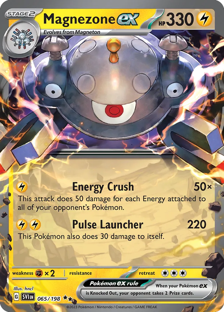 Magnezone ex #65, Scarlet & Violet