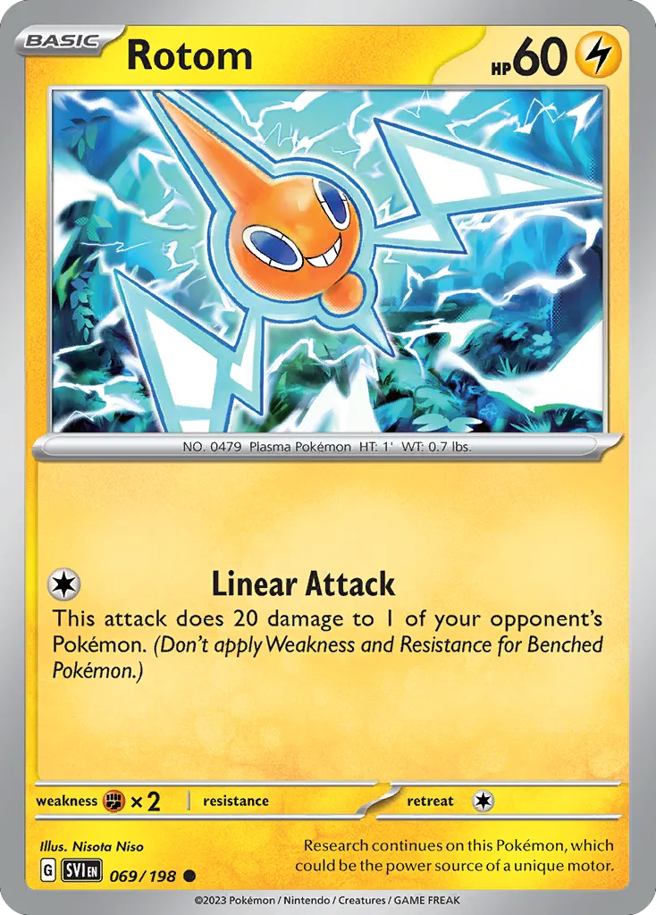 Rotom #69, Scarlet & Violet