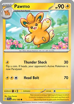 Pawmo #75, Reverse Holo