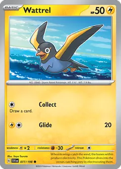 Wattrel #77, Reverse Holo