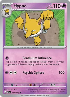 Hypno #83, Reverse Holo