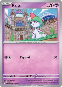 Ralts #84, Reverse Holo