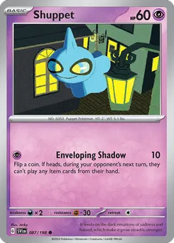 Shuppet #87, Reverse Holo