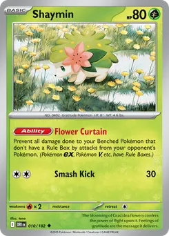 Shaymin #10, Reverse Holo