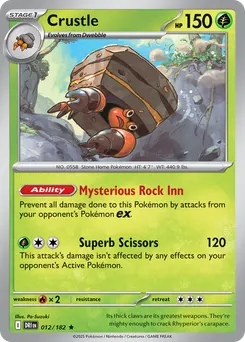 Crustle #12, Reverse Holo