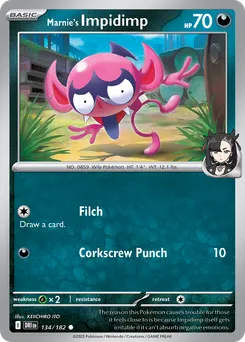 Marnie's Impidimp #134, Reverse Holo