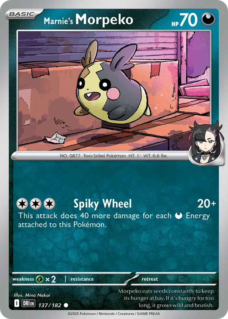 Marnie's Morpeko #137, Destined Rivals