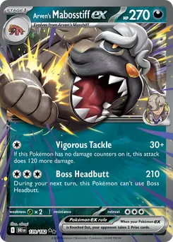 Arven's Mabosstiff ex #139, Standard