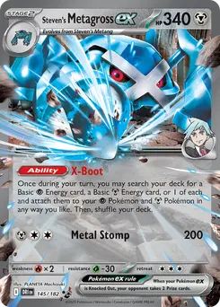 Steven's Metagross ex #145, Standard
