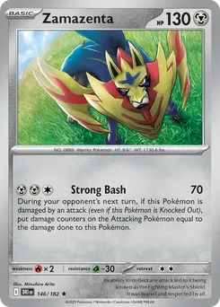 Zamazenta #146, Reverse Holo