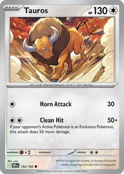 Tauros #152, Reverse Holo
