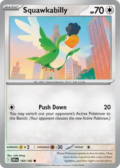Squawkabilly #160, Reverse Holo